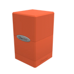 Satin Tower Deck Box Pumpkin Orange