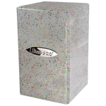 Satin Tower Deck Box Glitter Clear