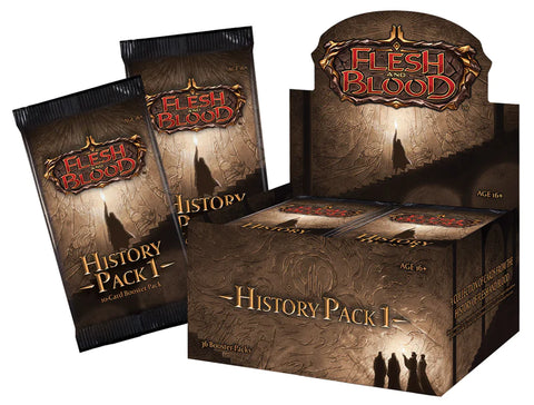 Flesh & Blood History Pack Booster Displ
