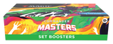 Commander Masters Set Booster Display