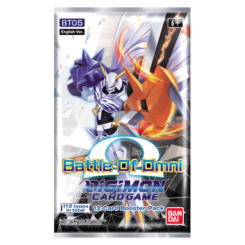 Digimon Battle Of Omni BT05 Booster